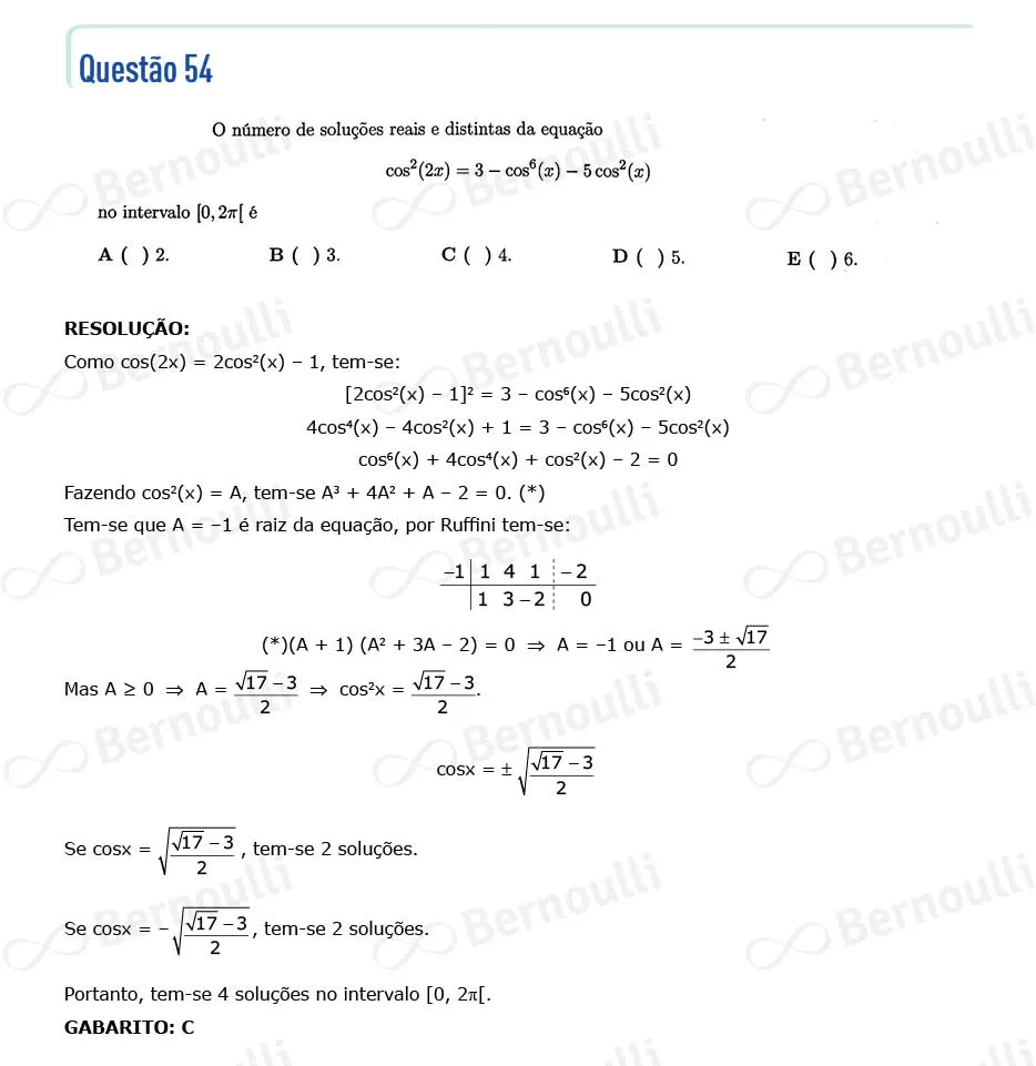 Questu00e3o 54 - Questu00f5es - 2022 - 1u00ba Fase - ITA