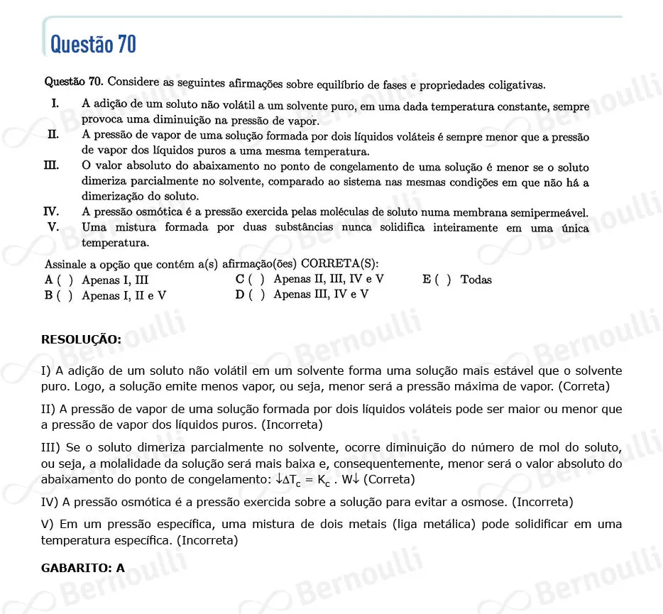 Questu00e3o 70 - Questu00f5es - 2022 - 1u00ba Fase - ITA