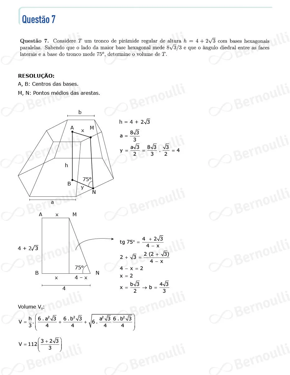 Questu00e3o 17 - Quimica e Matematica - 2022 - 2u00ba Fase - ITA