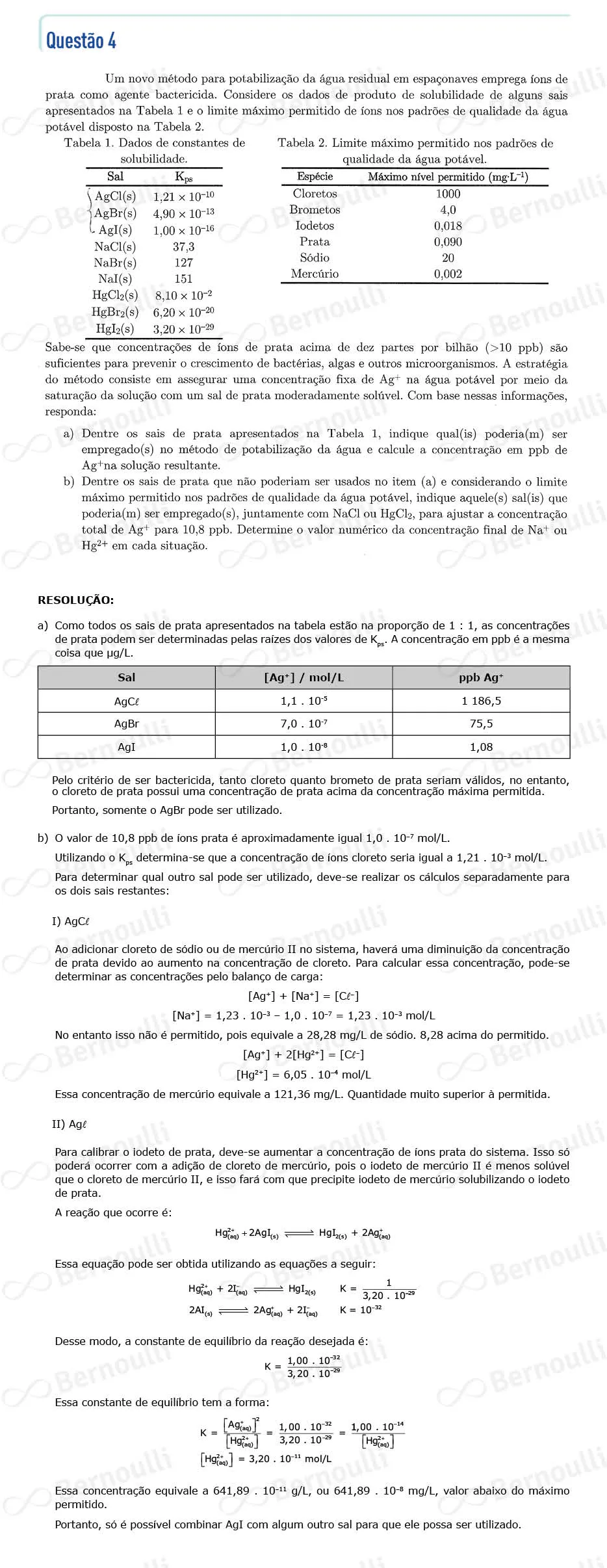 Questu00e3o 4 - Quimica e Matematica - 2022 - 2u00ba Fase - ITA