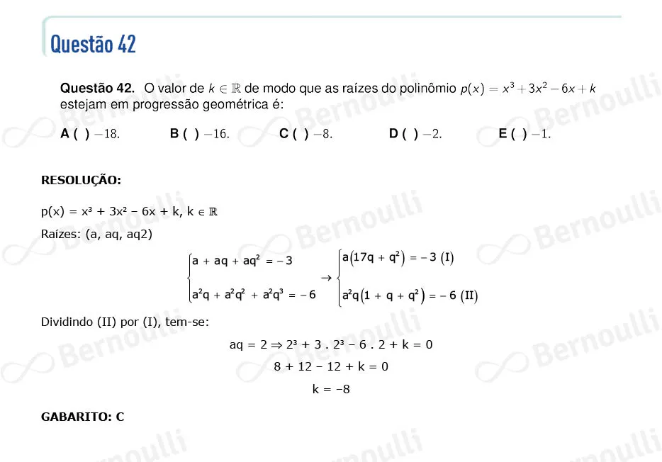 Questu00e3o 42 - Questu00f5es - 2024 - 1u00ba Fase - ITA