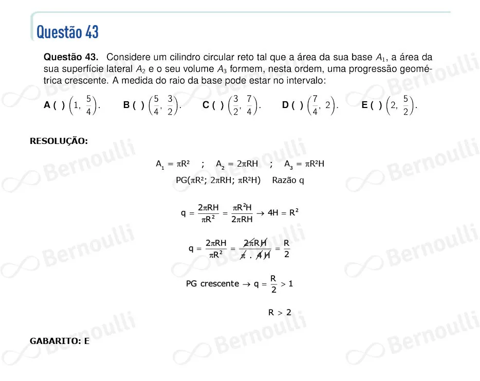 Questu00e3o 43 - Questu00f5es - 2024 - 1u00ba Fase - ITA