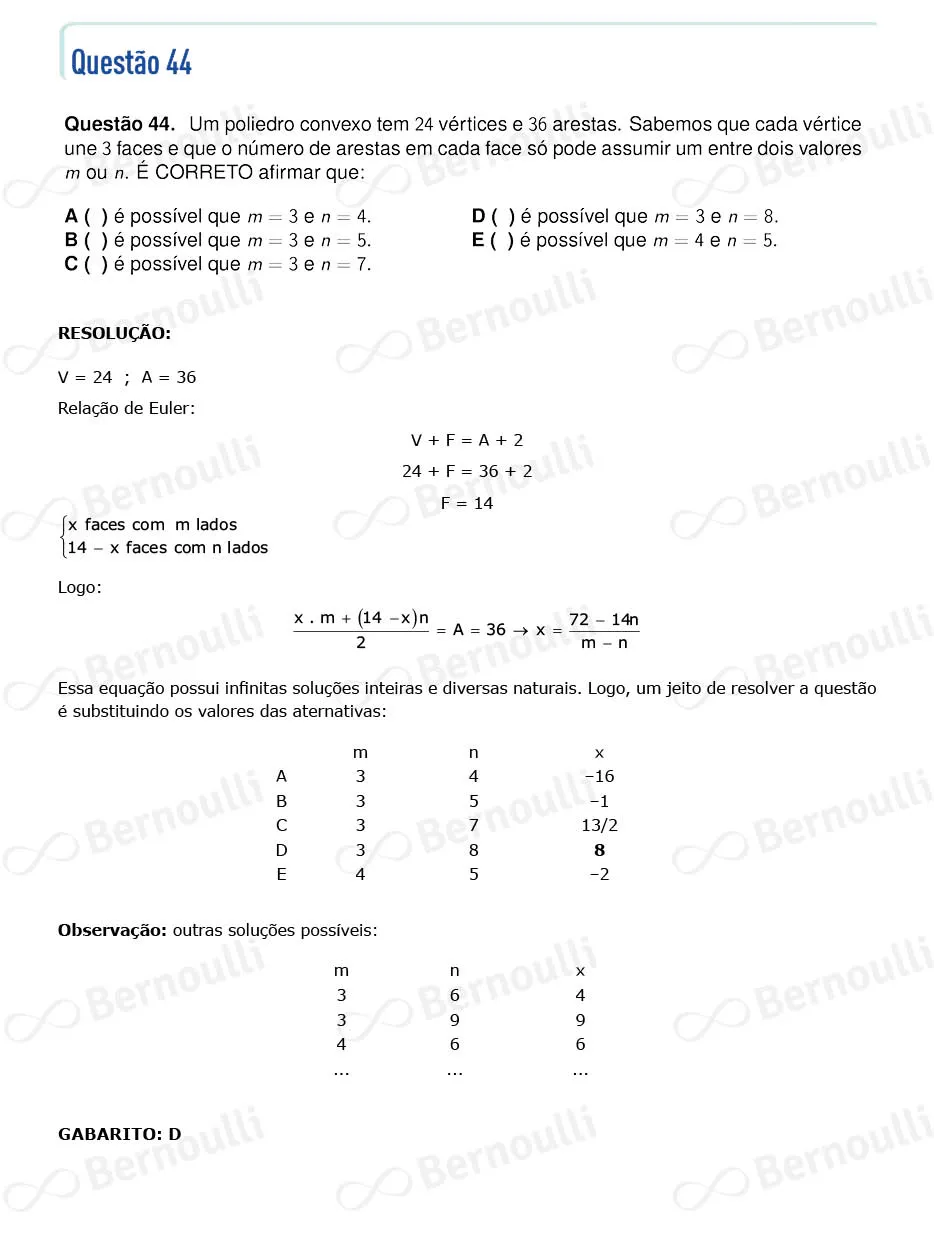 Questu00e3o 44 - Questu00f5es - 2024 - 1u00ba Fase - ITA