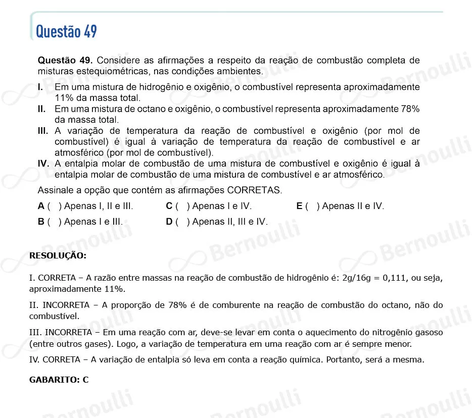 Questu00e3o 49 - Questu00f5es - 2024 - 1u00ba Fase - ITA