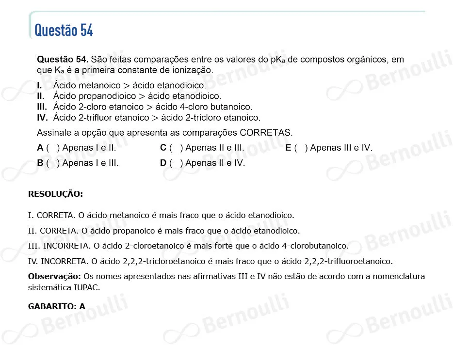 Questu00e3o 54 - Questu00f5es - 2024 - 1u00ba Fase - ITA