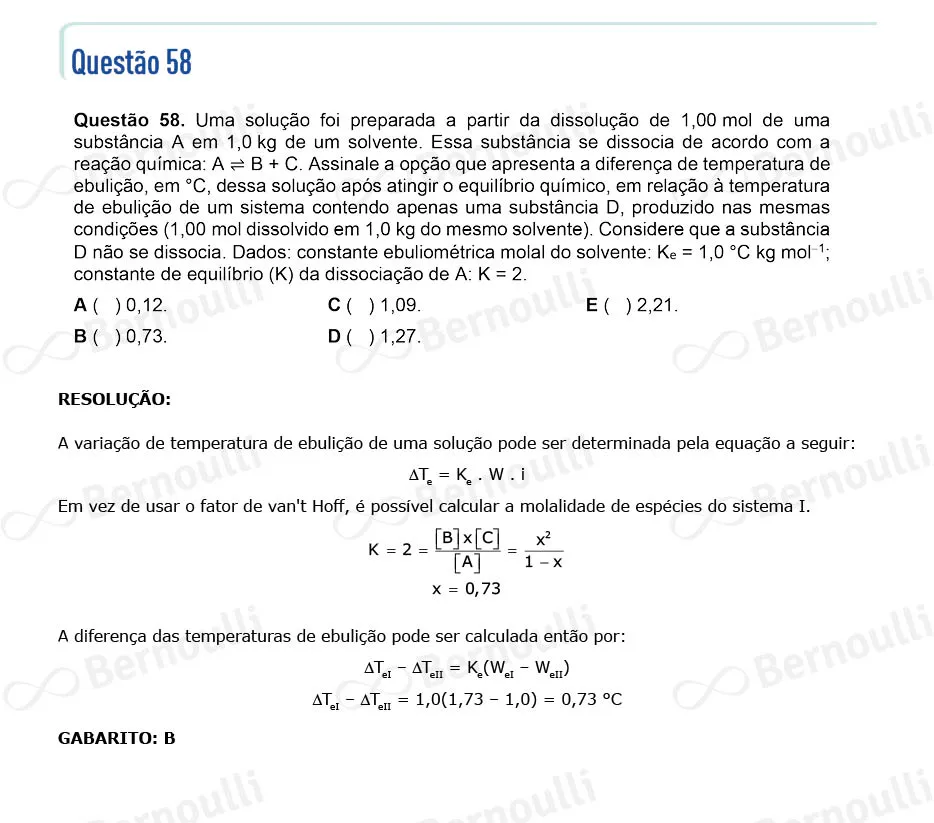 Questu00e3o 58 - Questu00f5es - 2024 - 1u00ba Fase - ITA