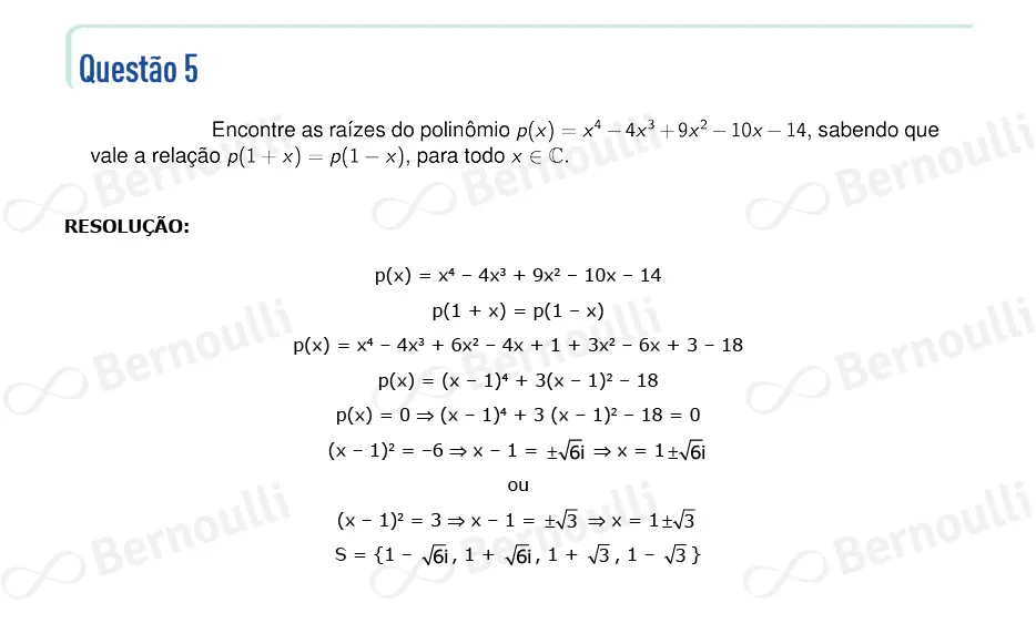 Questu00e3o 15 - Quimica e Matematica - 2024 - 2u00ba Fase - ITA