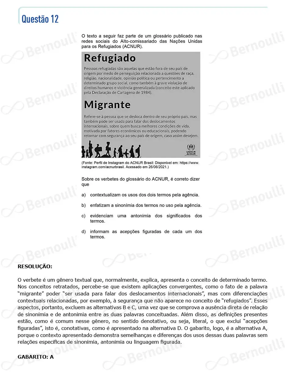 Questu00e3o 12 - Prova Q e X - 2022 - 1u00aa Fase - Unicamp