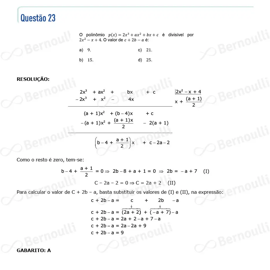 Questu00e3o 23 - Prova Q e X - 2022 - 1u00aa Fase - Unicamp