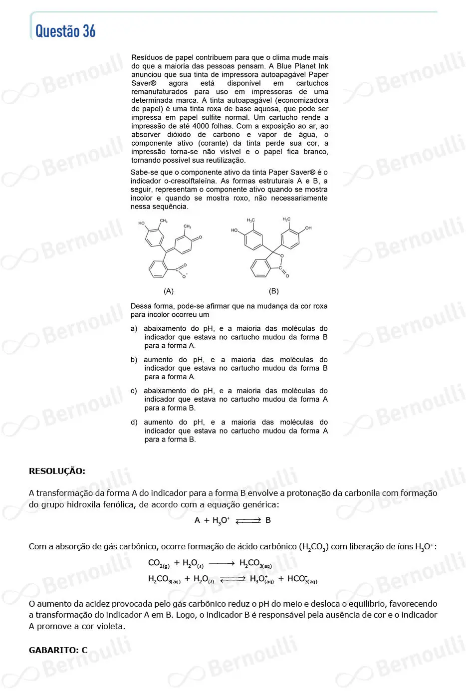 Questu00e3o 36 - Prova Q e X - 2022 - 1u00aa Fase - Unicamp