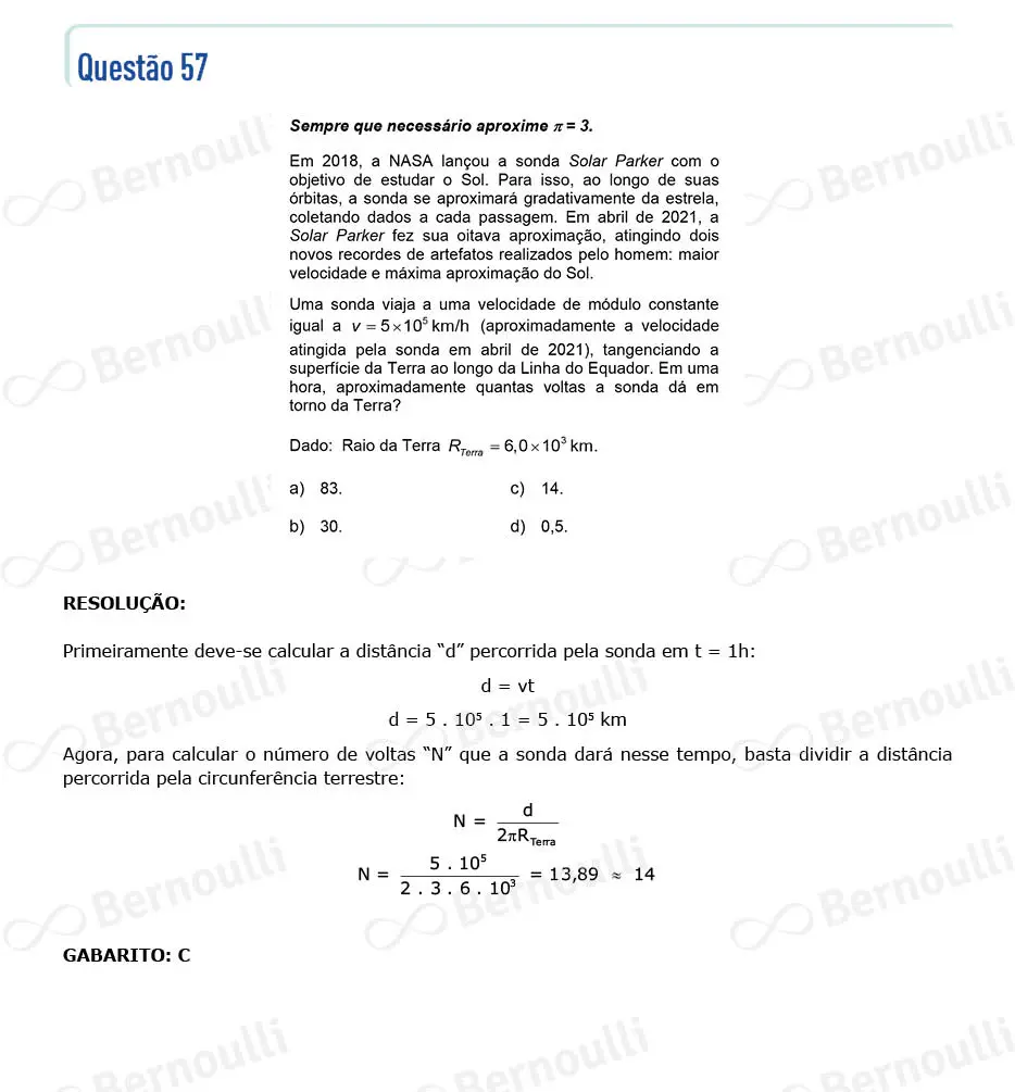 Questu00e3o 57 - Prova Q e X - 2022 - 1u00aa Fase - Unicamp