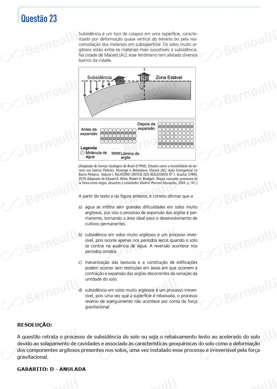 Questu00e3o 23 - Prova Q e Z - 2023 - 1u00aa Fase - Unicamp