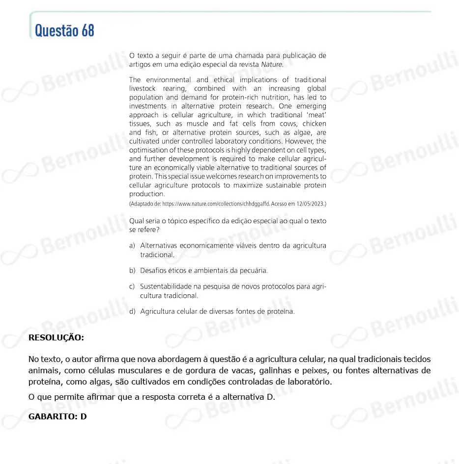 Questu00e3o 68 - Prova Q e Y - 2024 - 1u00aa Fase - Unicamp